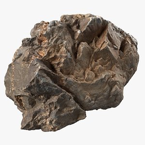3D model Essential Scanned Rock 19