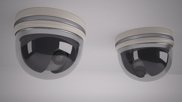 3d security camera model