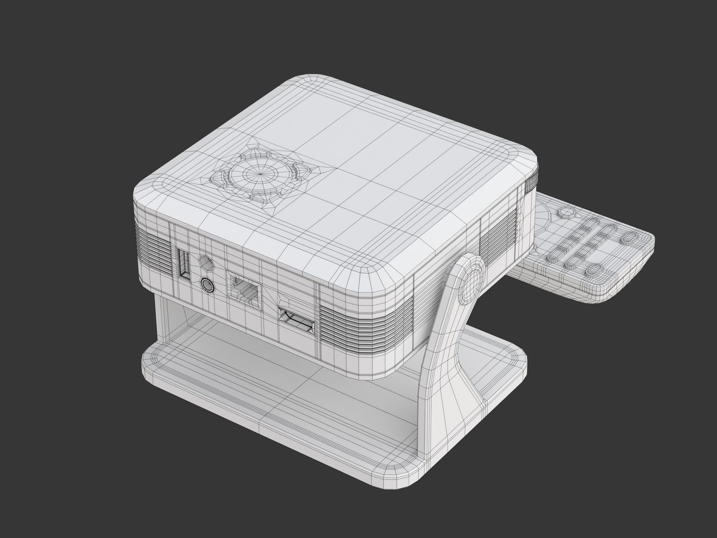Portable Projector 3D model https://p.turbosquid.com/ts-thumb/0v/yZLNJf/aO/wireframe02/png/1785759148/1920x1080/fit_q87/870b8b513dcd6657c82e7e497ed720d371816f6e/wireframe02.jpg
