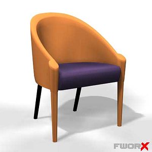 3d model armchair chair