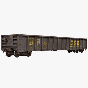 Railcar Coal Gondola Open Top Car E534