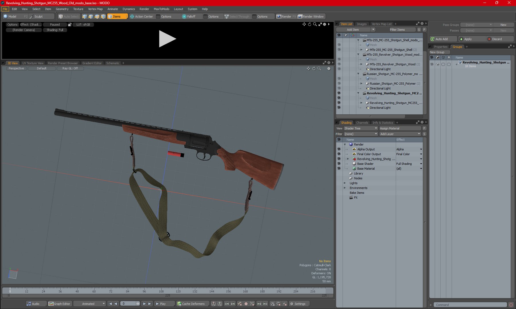 3D Revolving Hunting Shotgun MC255 Wood Old model https://p.turbosquid.com/ts-thumb/0w/3py86S/JJ/revolvinghuntingshotgunmc255woodoldvray3dmodel032/jpg/1685617610/1920x1080/fit_q87/568e2c168f040e22b04cc9f936e27dca18950d02/revolvinghuntingshotgunmc255woodoldvray3dmodel032.jpg
