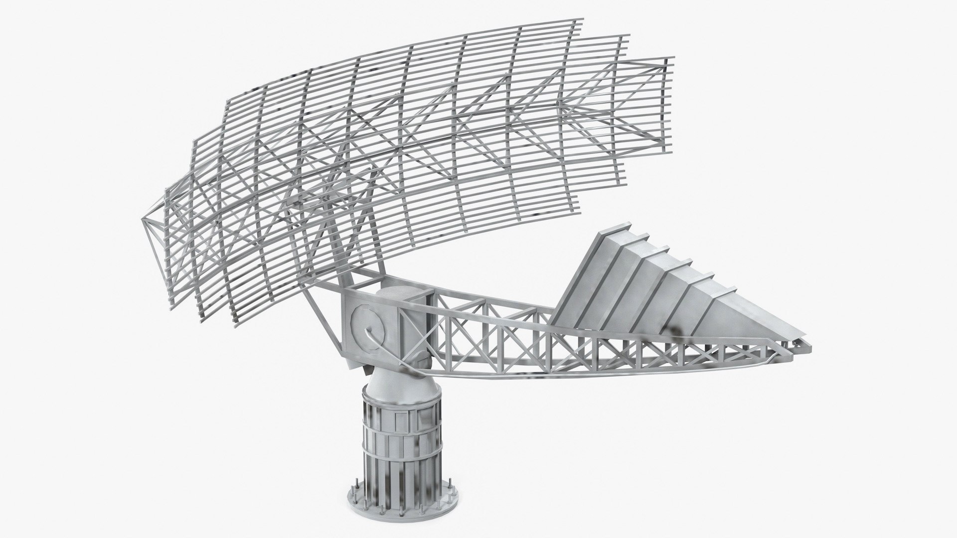 Radar SPS 49 3D model preview