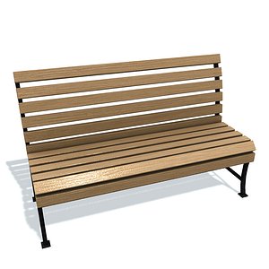 usual bench 3D