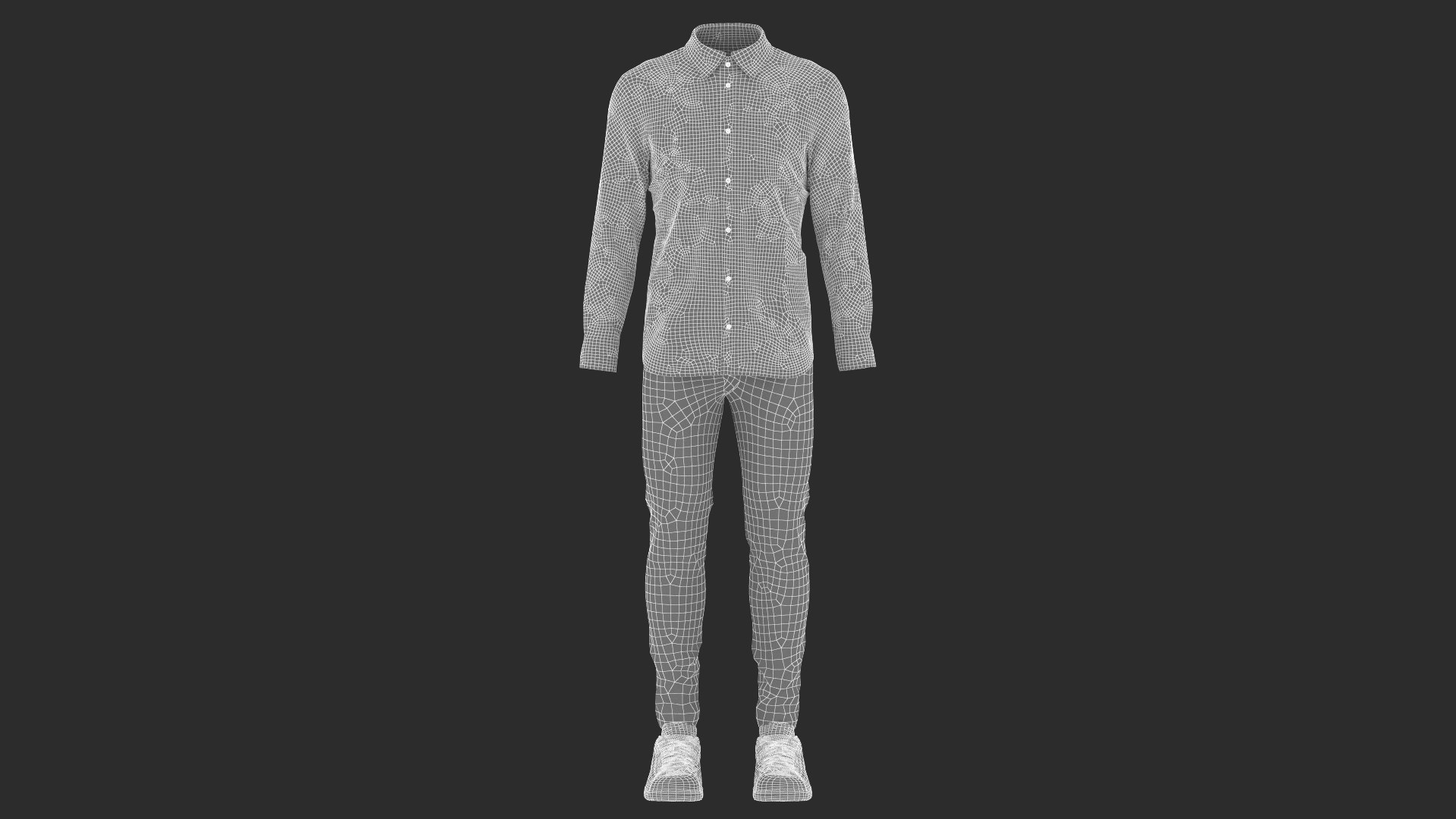 men t-shirt jeans sneakers 3D model https://p.turbosquid.com/ts-thumb/0w/EHnqxu/yOGcTgii/wire1.1/png/1581957861/1920x1080/fit_q87/302f0dce96f6e5afe1f4a663b139c6ac2966c7a9/wire1.1.jpg