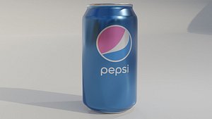 3D pepsi aluminum