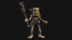 GoblinShamanThree 3D model