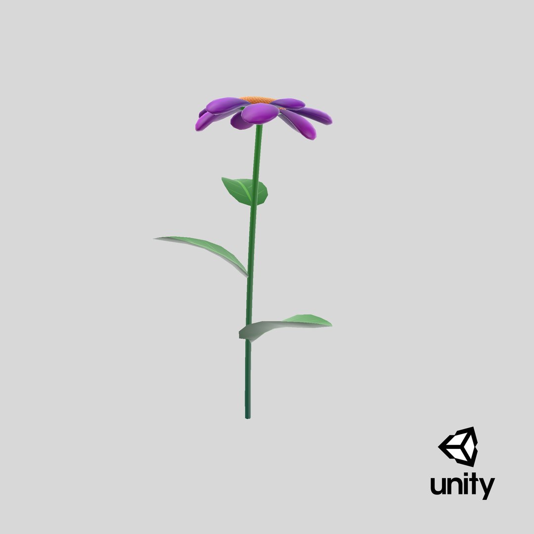 Cartoon Flower 04 3D model - TurboSquid 2049419