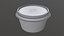 Margarine round package