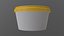 Margarine round package