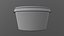 Margarine round package