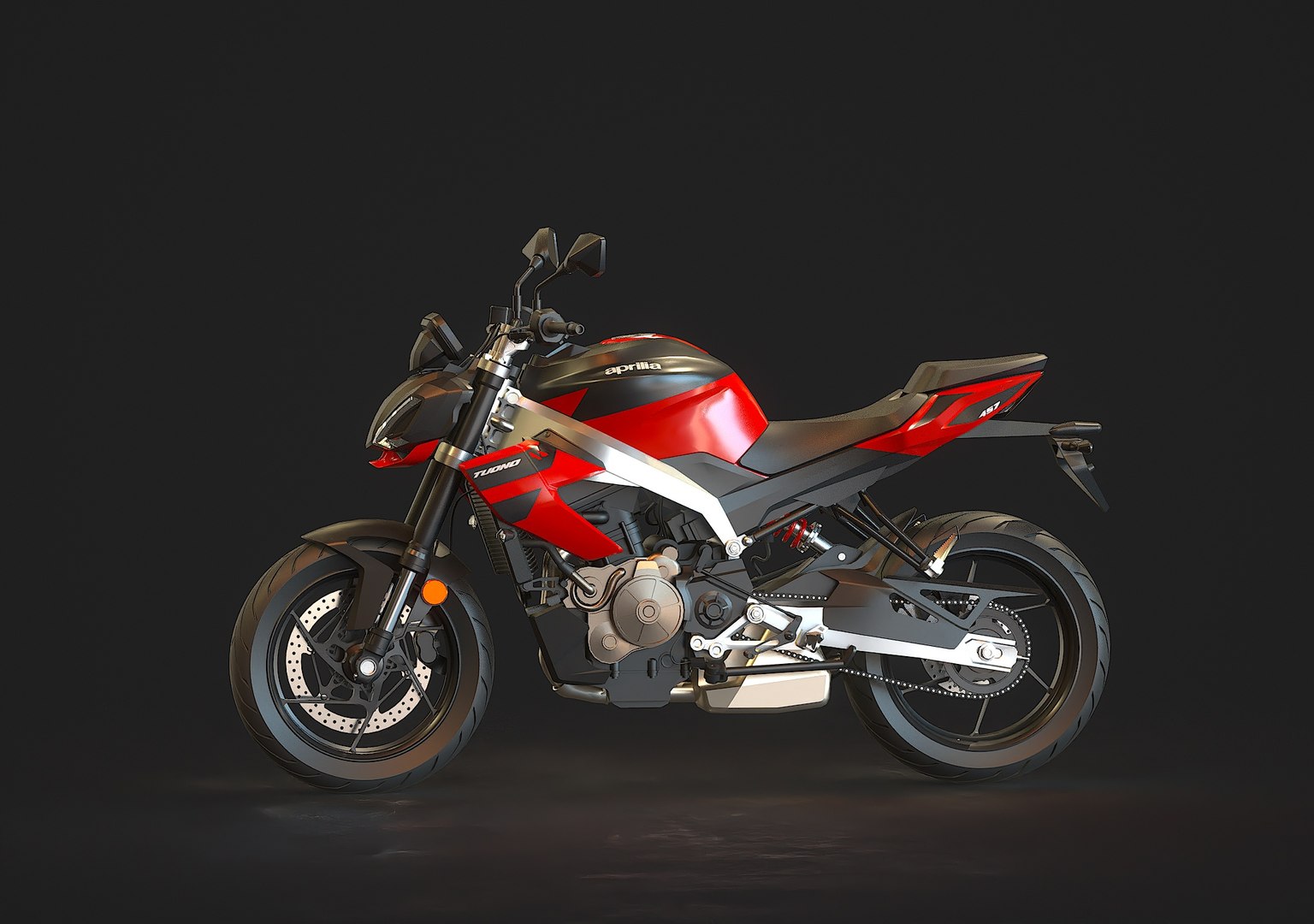 Base Model Aprilia Tuono 457 2025 3D Model TurboSquid 2442900