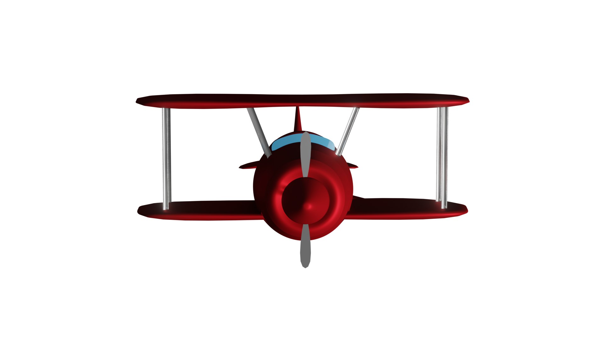 Super Basic Plane Model Model - TurboSquid 2241611