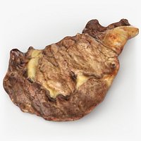 Juicy Beef Ribeye Section - Photo Scan