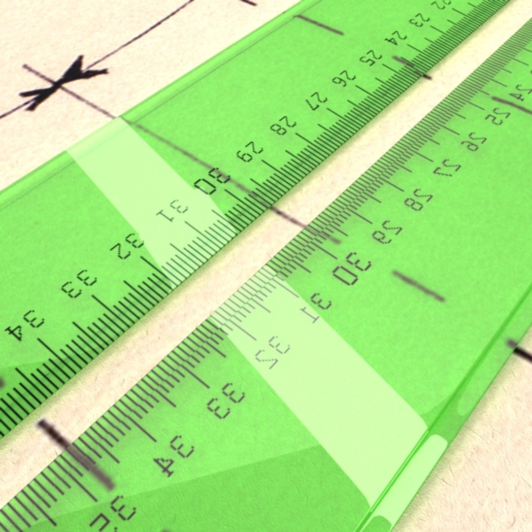 3d model ruler