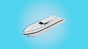 Low Poly Yacht