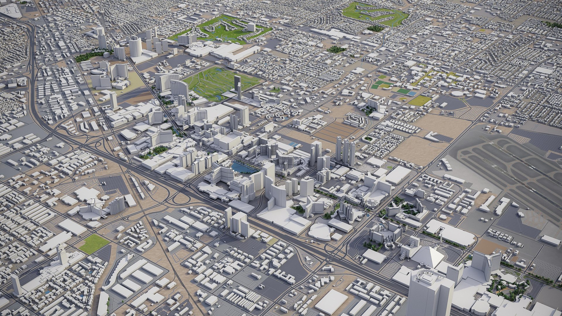 3D Las Vegas - TurboSquid 1334474