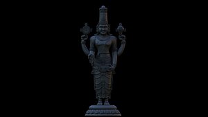 3D lord tirupati balaji venkateswara model
