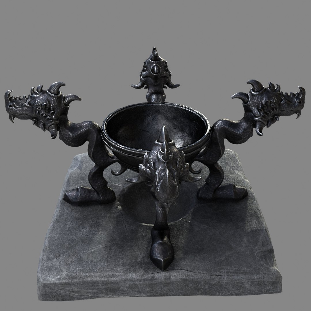 Witch Cauldron 3D Model - TurboSquid 1171249