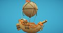 Balloon Boat