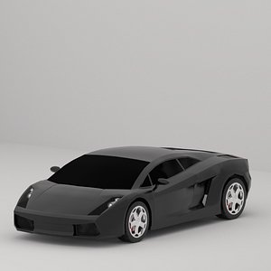 3D Sports Car