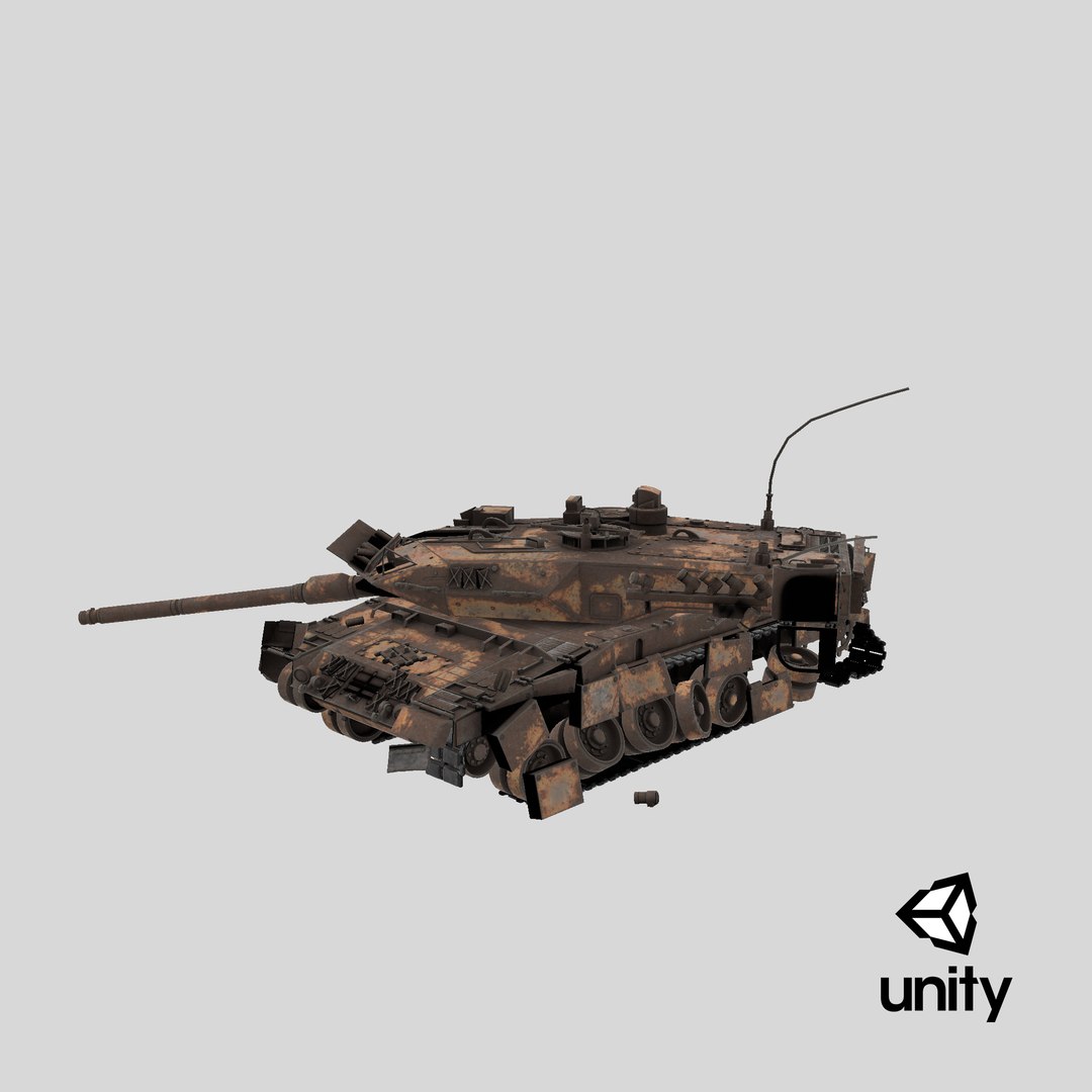 3D model Leopard 2A7 Tank Destroyed https://p.turbosquid.com/ts-thumb/0w/i5Glo8/Ad/stemcell_unity_render/png/1705441713/1920x1080/fit_q87/8ed4c76bf8515e7e38354c96f62ce162ef77be8d/stemcell_unity_render.jpg