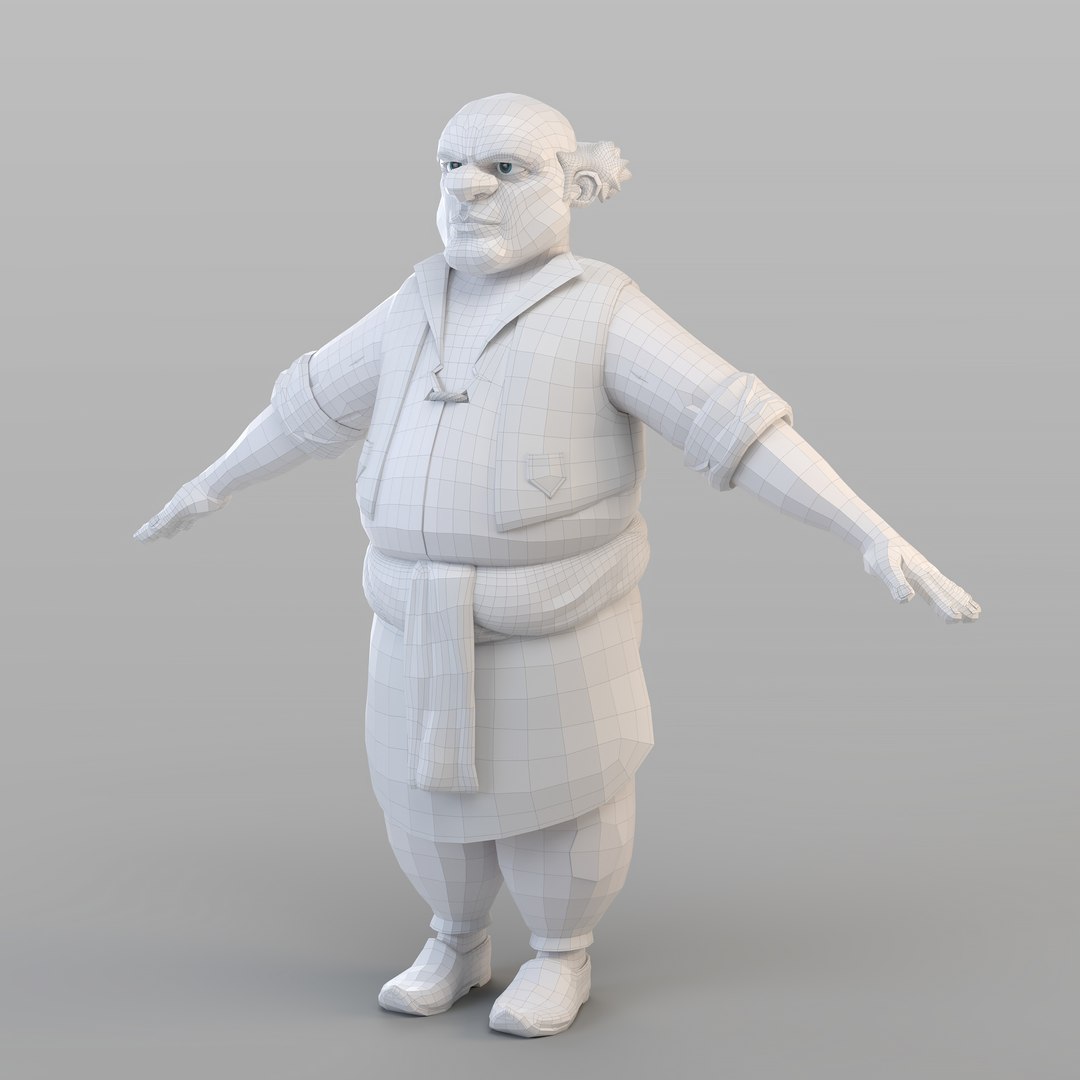3D Model Inkeeper Uv Ready - TurboSquid 1613209