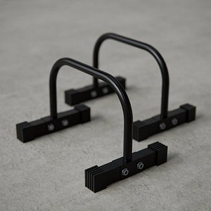 Realistic Metal Parallettes