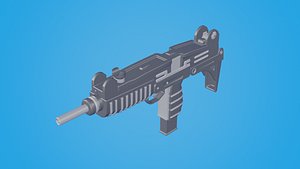 Uzi with Bullet