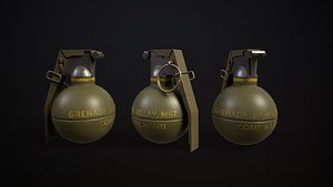 Grenade M67 3D model