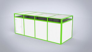 3D Modular building 15m2