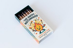 Match Box Packaging 3D