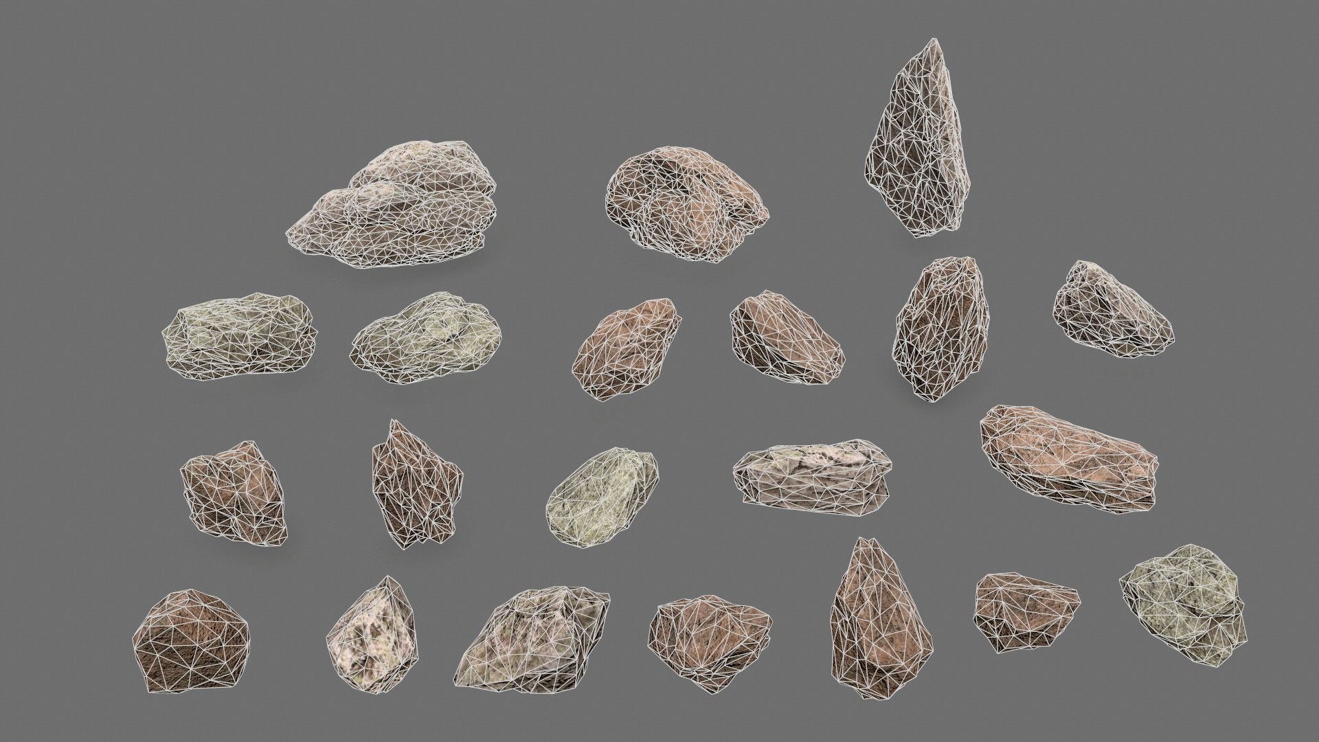 3D Rocks - TurboSquid 2120739