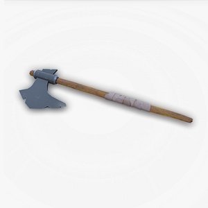Stylized Axe Low-poly PBR