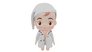 3D cute baby