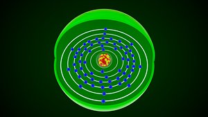 Europium Chemical Element 3D model