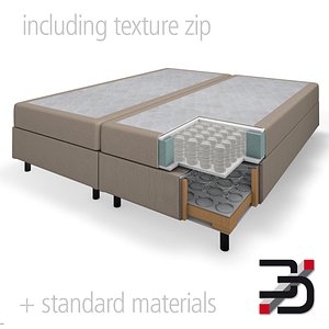 bed 3d 3ds