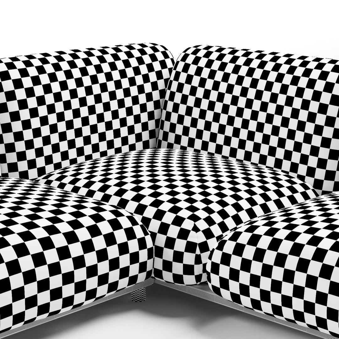 Paola Lenti Mellow Sofa Model TurboSquid 1594421