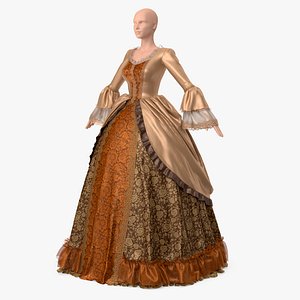 Vintage Dress Yellow