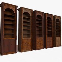 Luxurious Thin Slim ancient cupboard textured