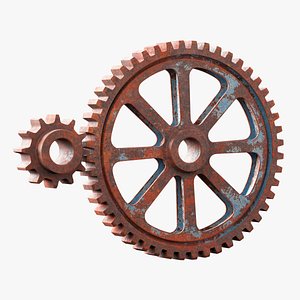 Gear Wheels 3D Model - 3DCADBrowser