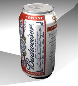 budweiser 3d model