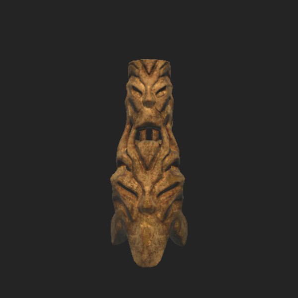 3D tiki statue - TurboSquid 1424506
