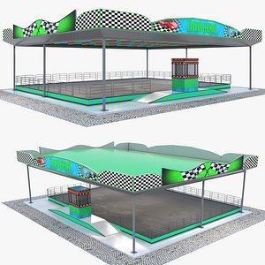 3D Dodgem Cars Platform