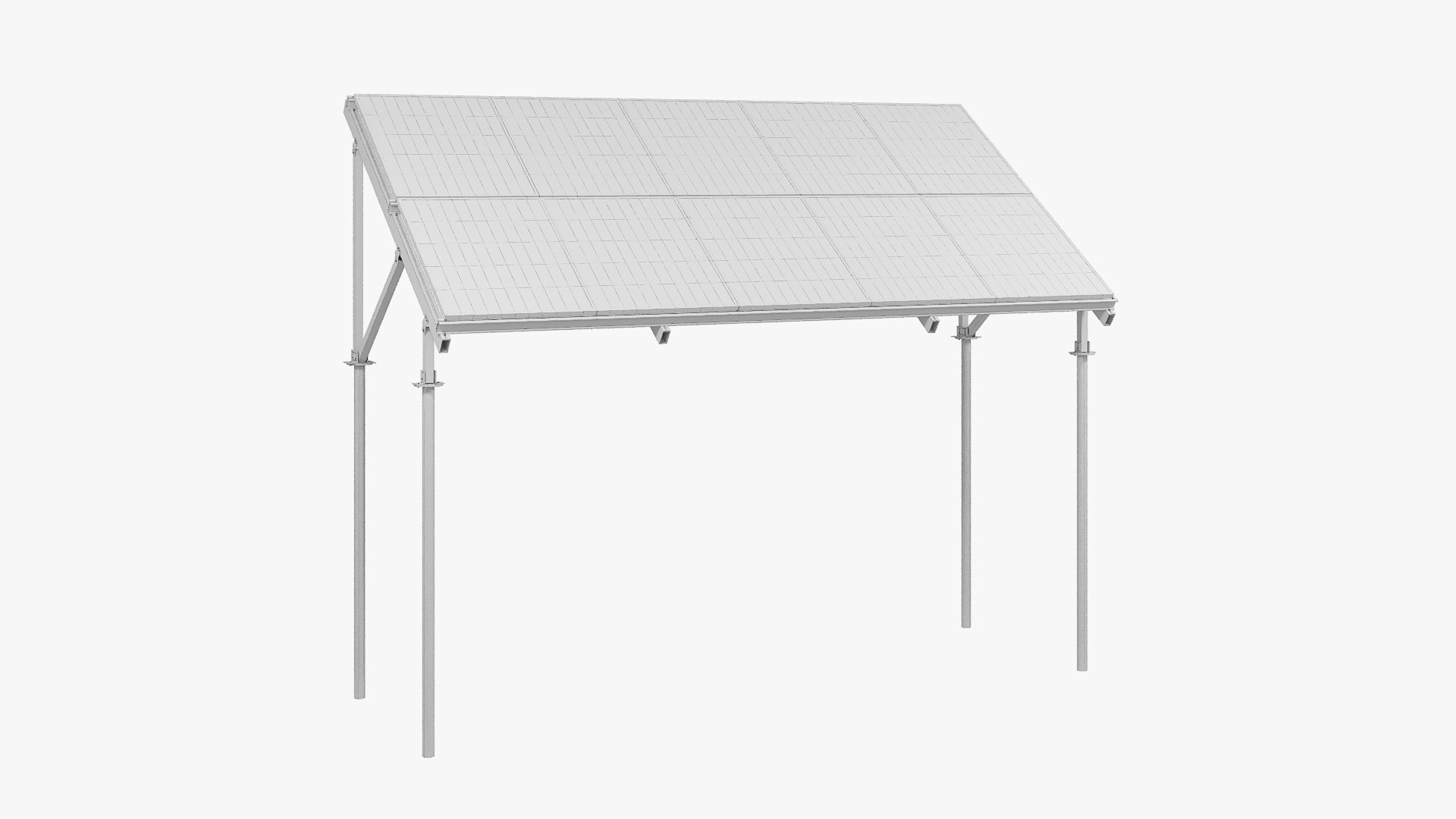 3D Solar Panel - TurboSquid 1949619