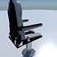 aircraft pilot seat 3D model