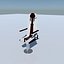aircraft pilot seat 3D model