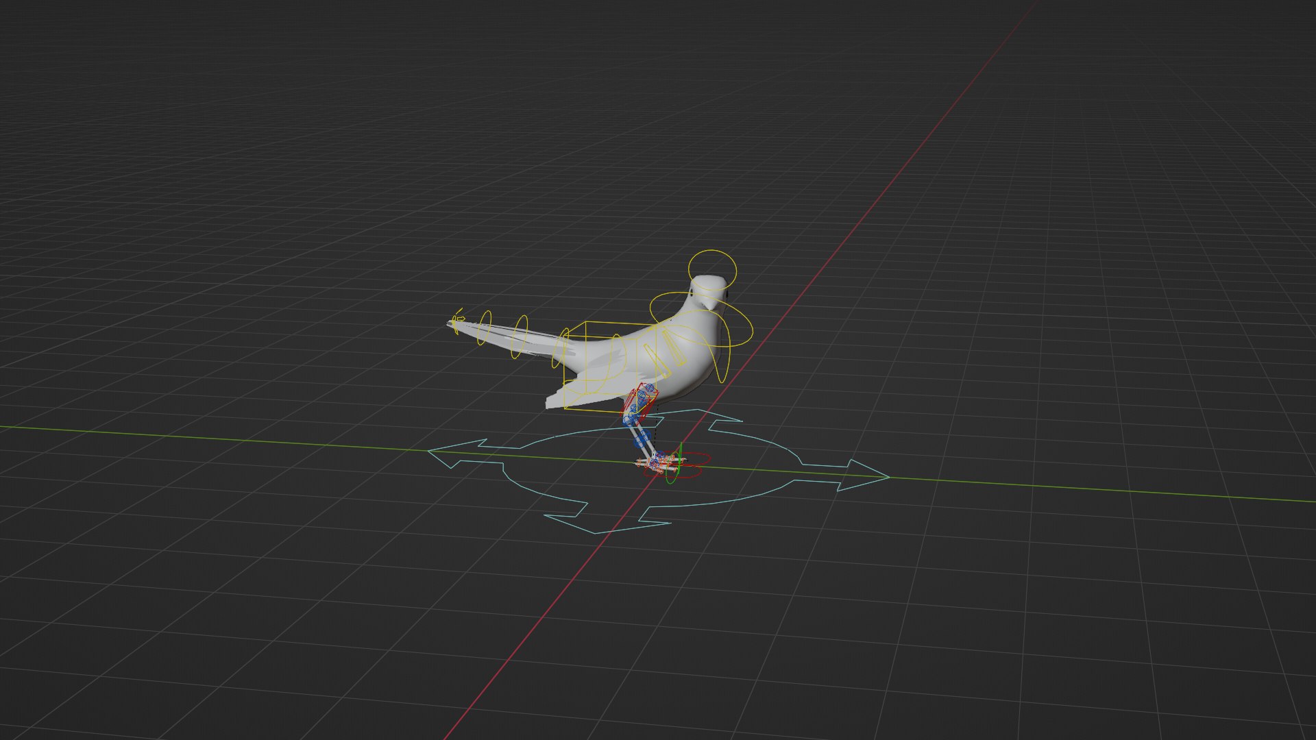 BLACK BIRD RIGGED 3D Model - TurboSquid 2023424