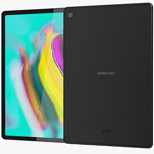 3D realistic samsung galaxy tab