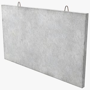 3D concrete panel